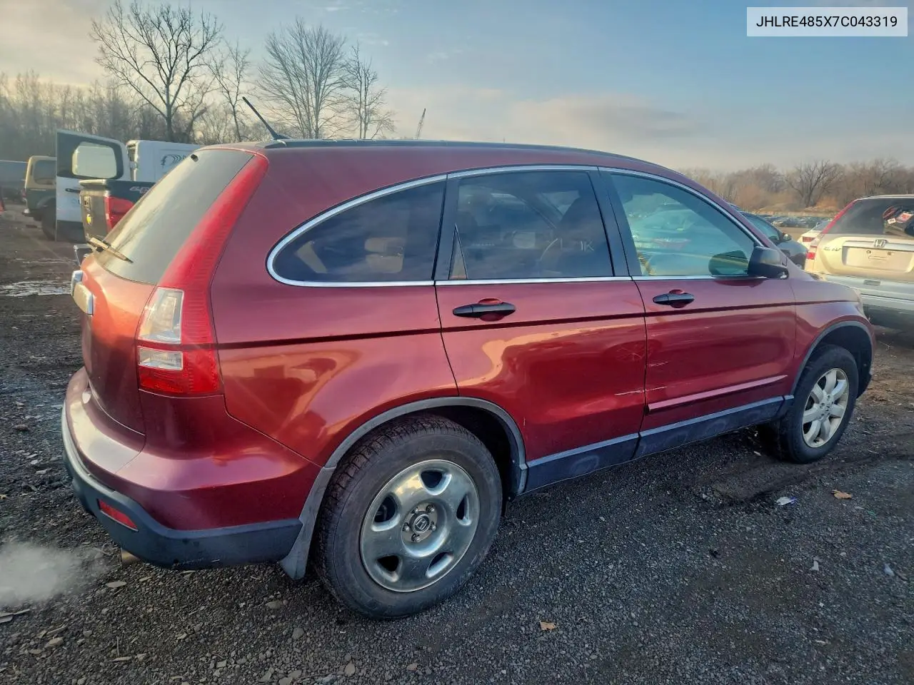 JHLRE485X7C043319 2007 Honda Cr-V Ex
