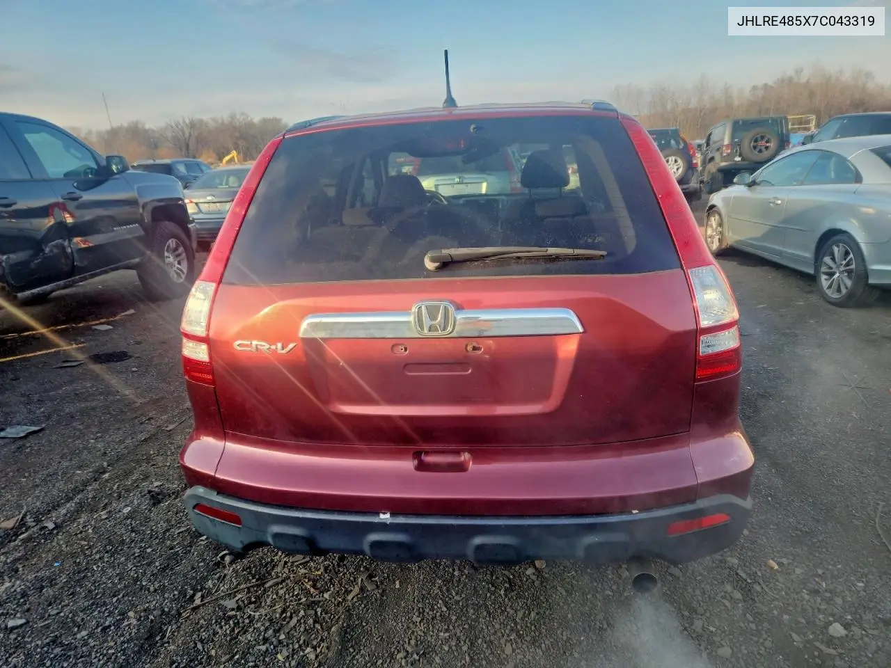 JHLRE485X7C043319 2007 Honda Cr-V Ex