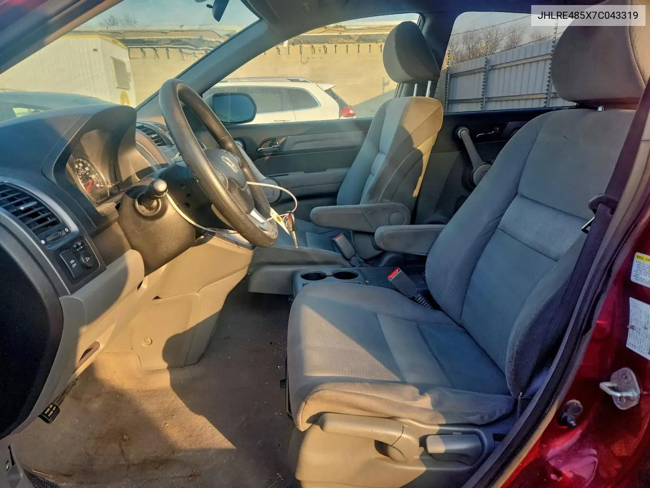 JHLRE485X7C043319 2007 Honda Cr-V Ex