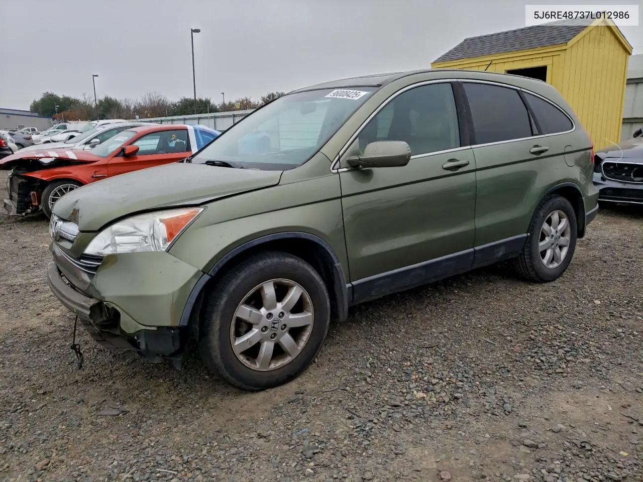 5J6RE48737L012986 2007 Honda Cr-V Exl