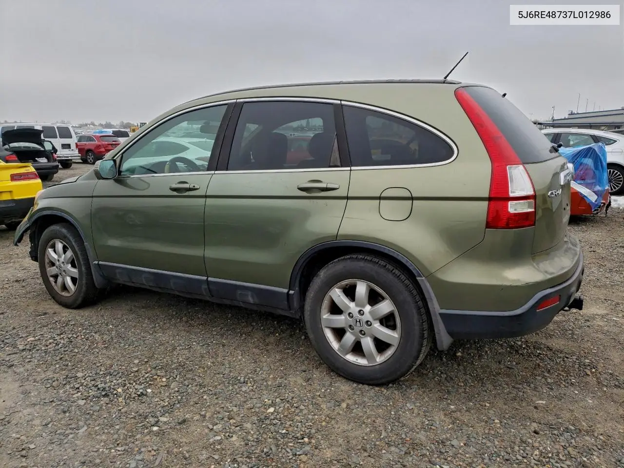 5J6RE48737L012986 2007 Honda Cr-V Exl