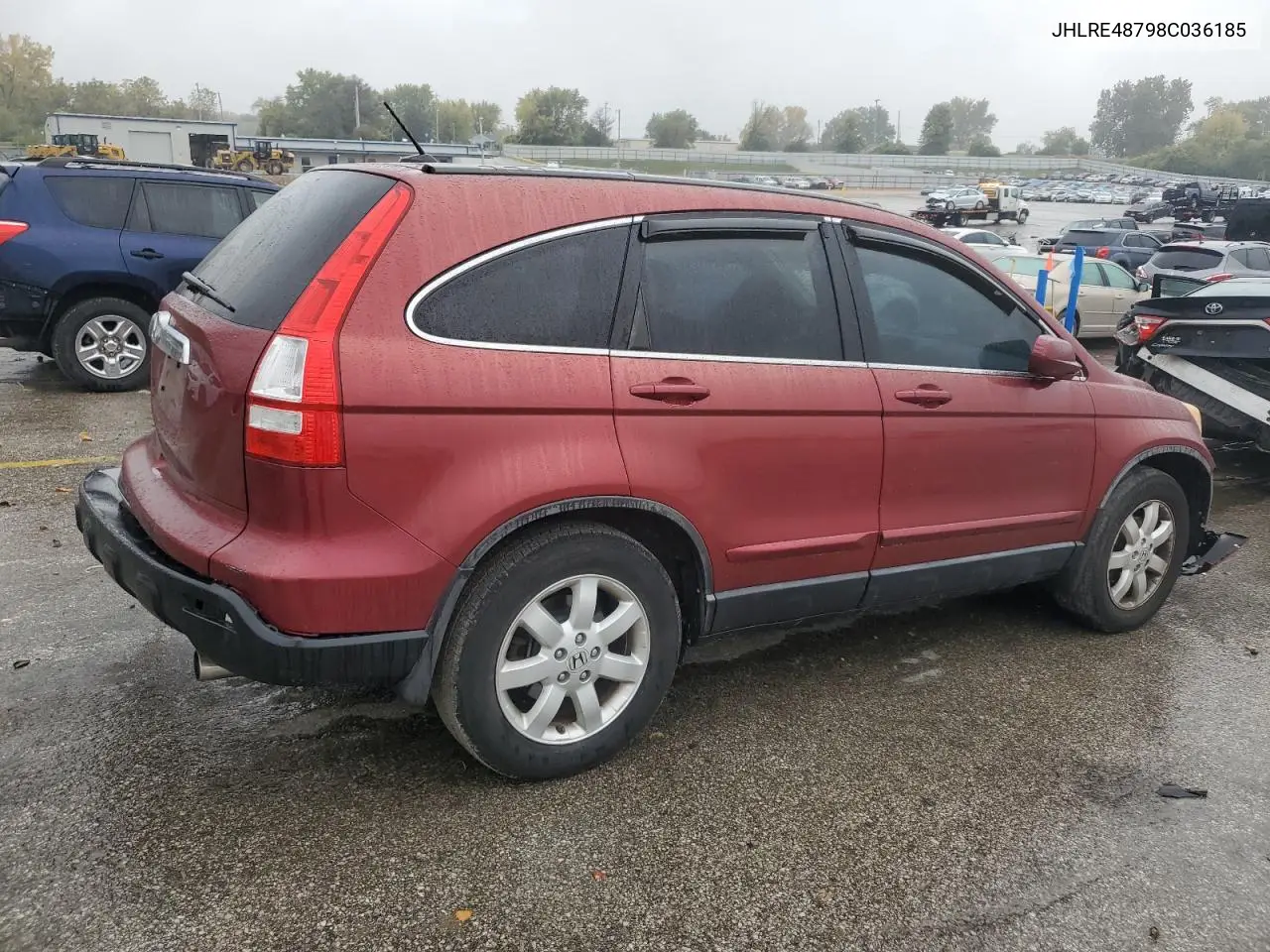 JHLRE48798C036185 2008 Honda Cr-V Exl