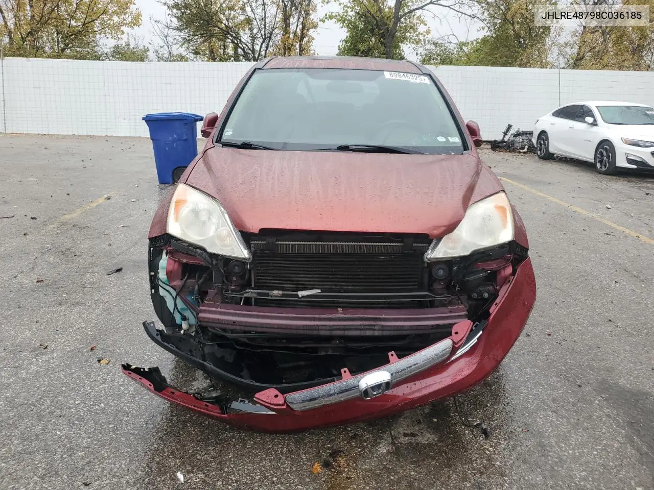 JHLRE48798C036185 2008 Honda Cr-V Exl