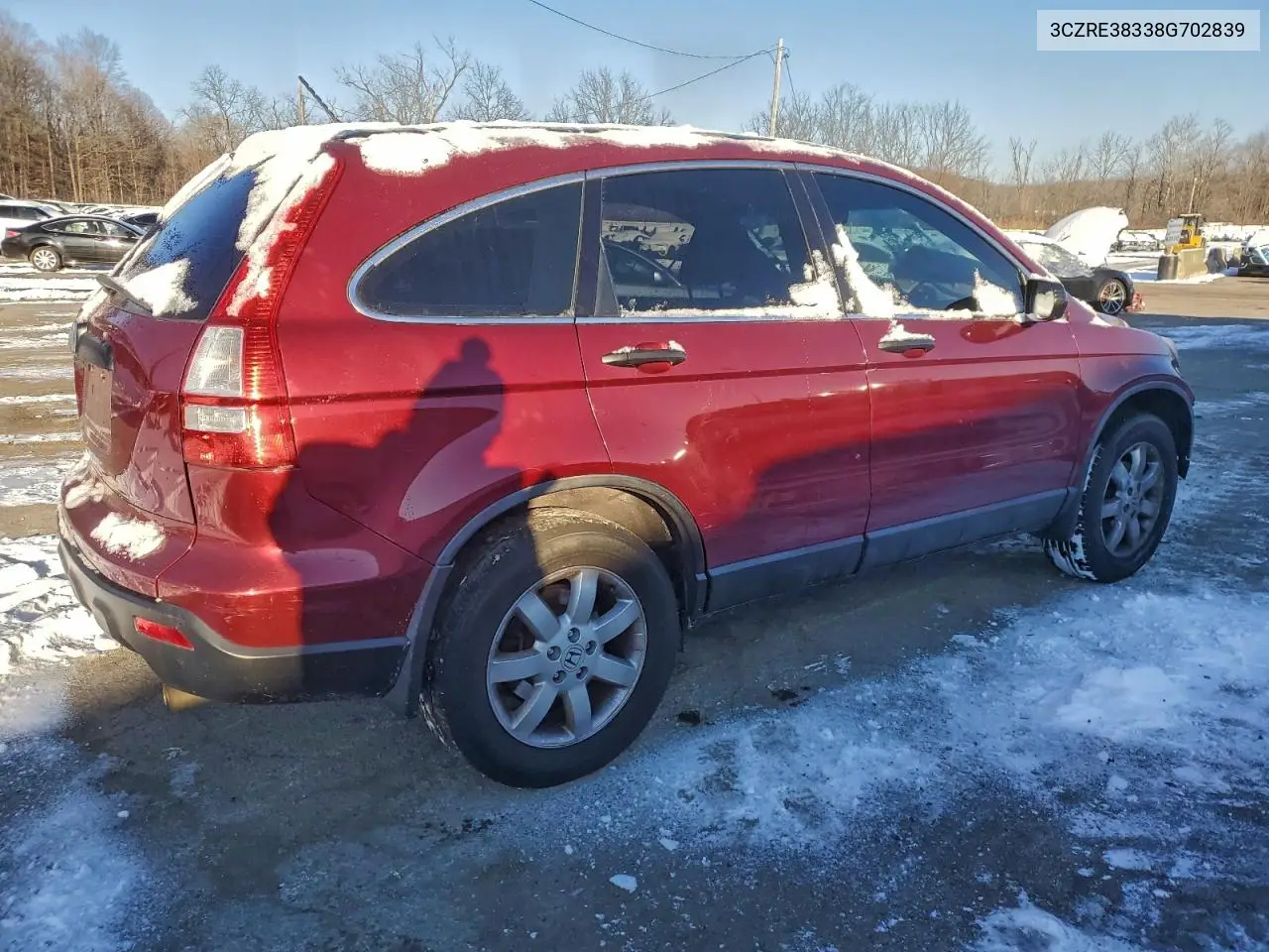 3CZRE38338G702839 2008 Honda Cr-V Lx