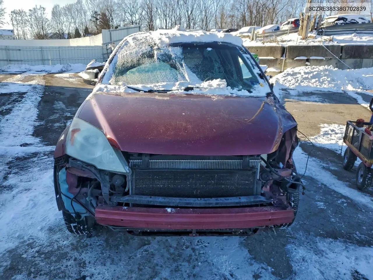 3CZRE38338G702839 2008 Honda Cr-V Lx