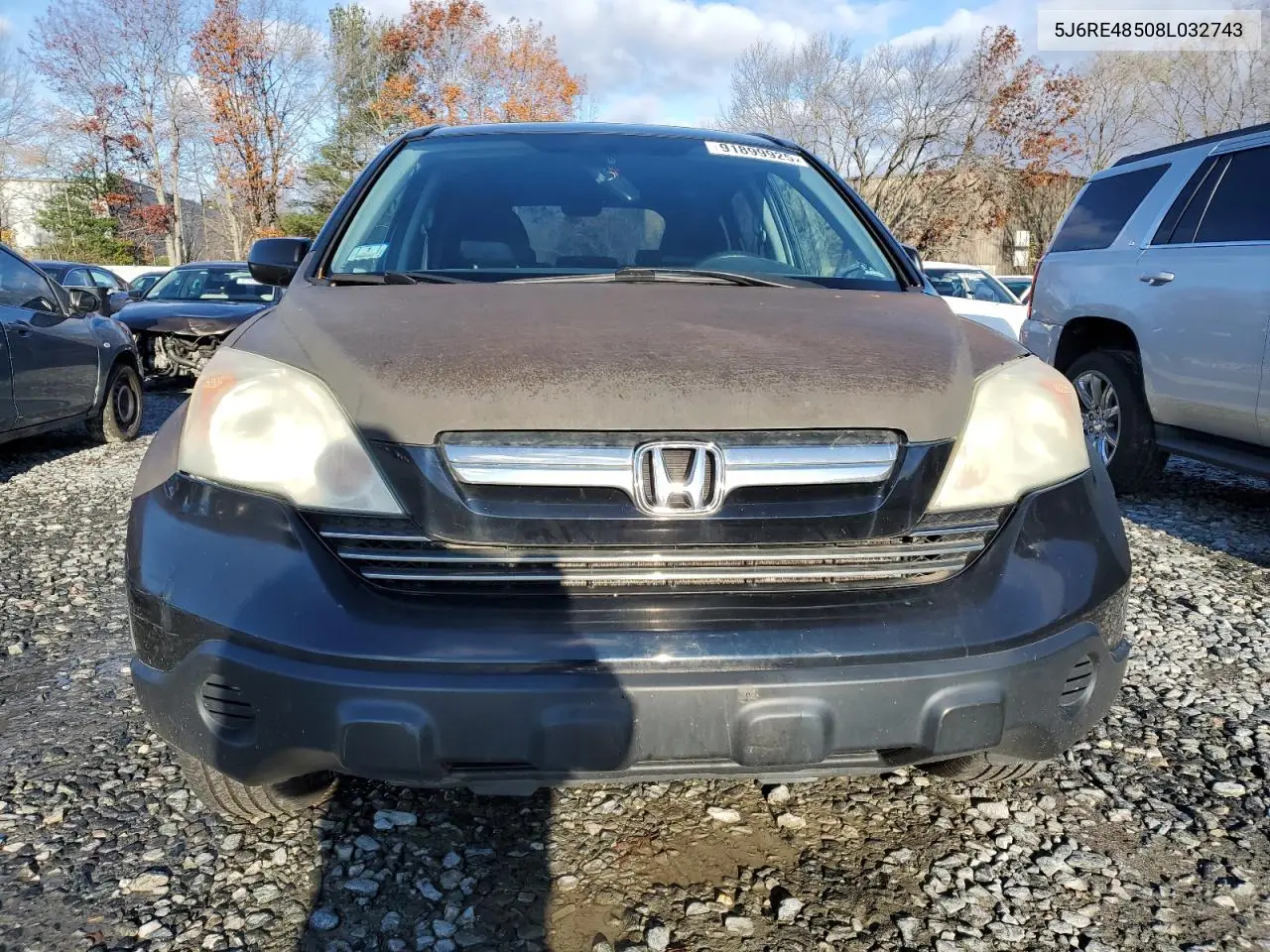 5J6RE48508L032743 2008 Honda Cr-V Ex