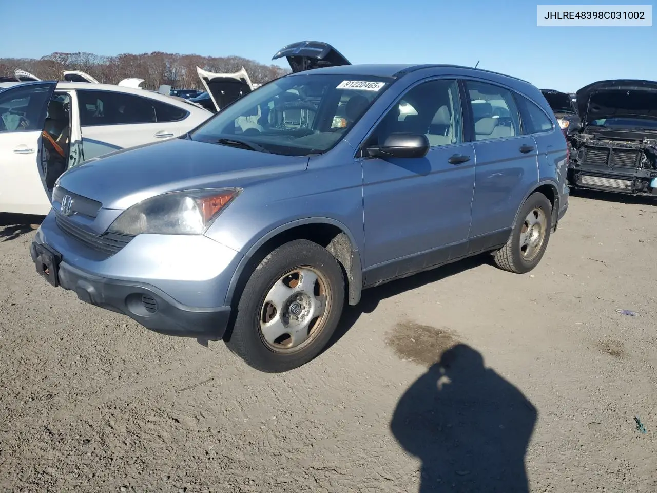JHLRE48398C031002 2008 Honda Cr-V Lx