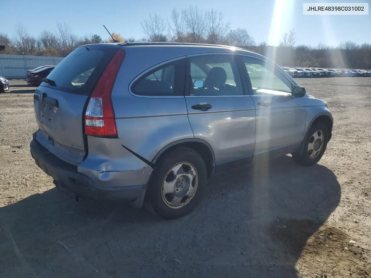JHLRE48398C031002 2008 Honda Cr-V Lx