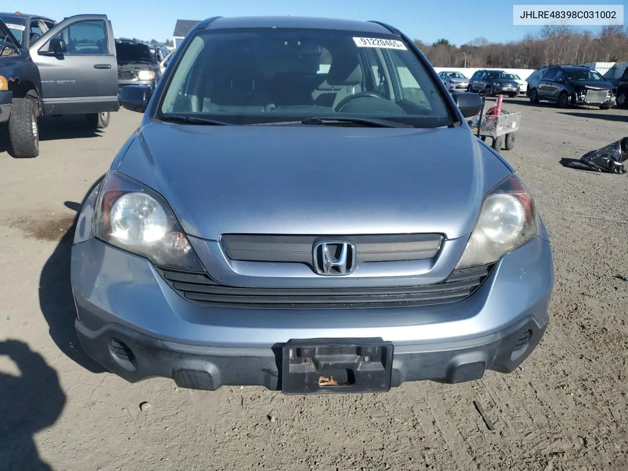 JHLRE48398C031002 2008 Honda Cr-V Lx