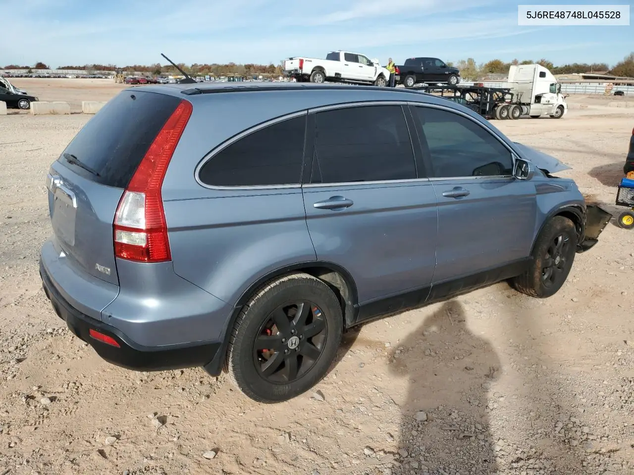 5J6RE48748L045528 2008 Honda Cr-V Exl