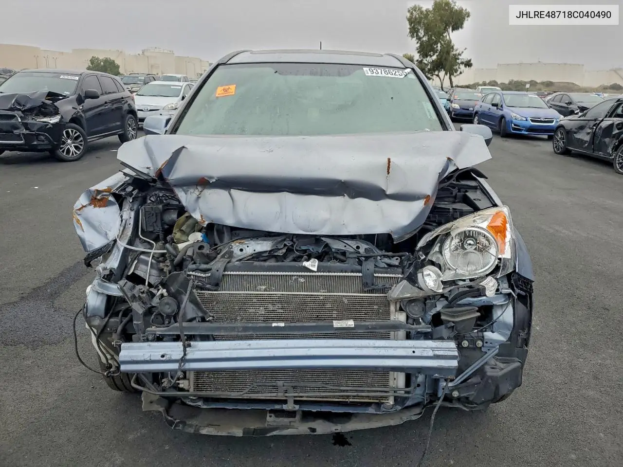 JHLRE48718C040490 2008 Honda Cr-V Exl