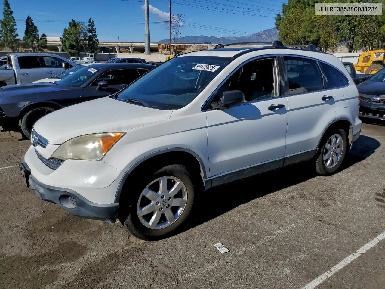 JHLRE38538C031234 2008 Honda Cr-V Ex