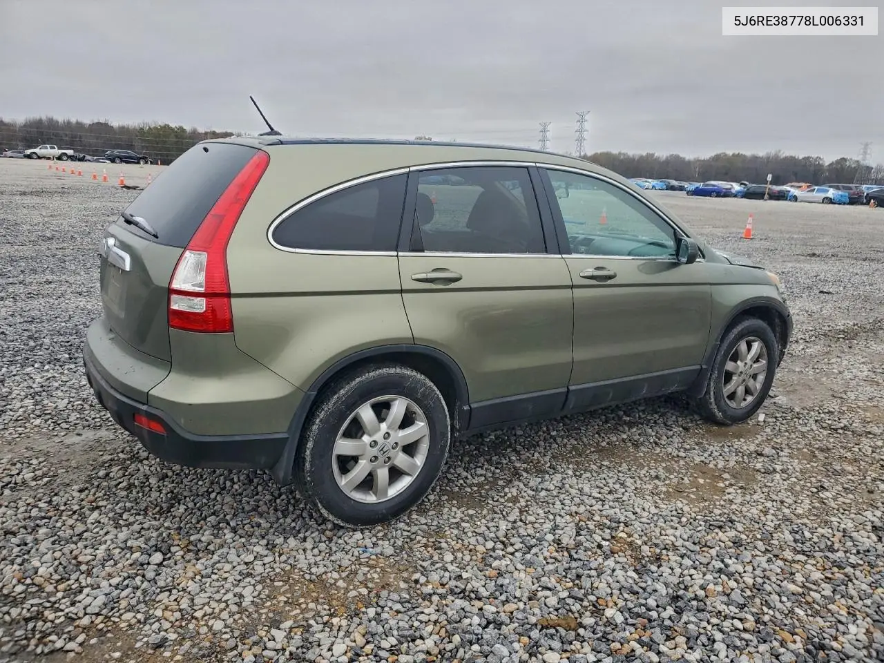 5J6RE38778L006331 2008 Honda Cr-V Exl