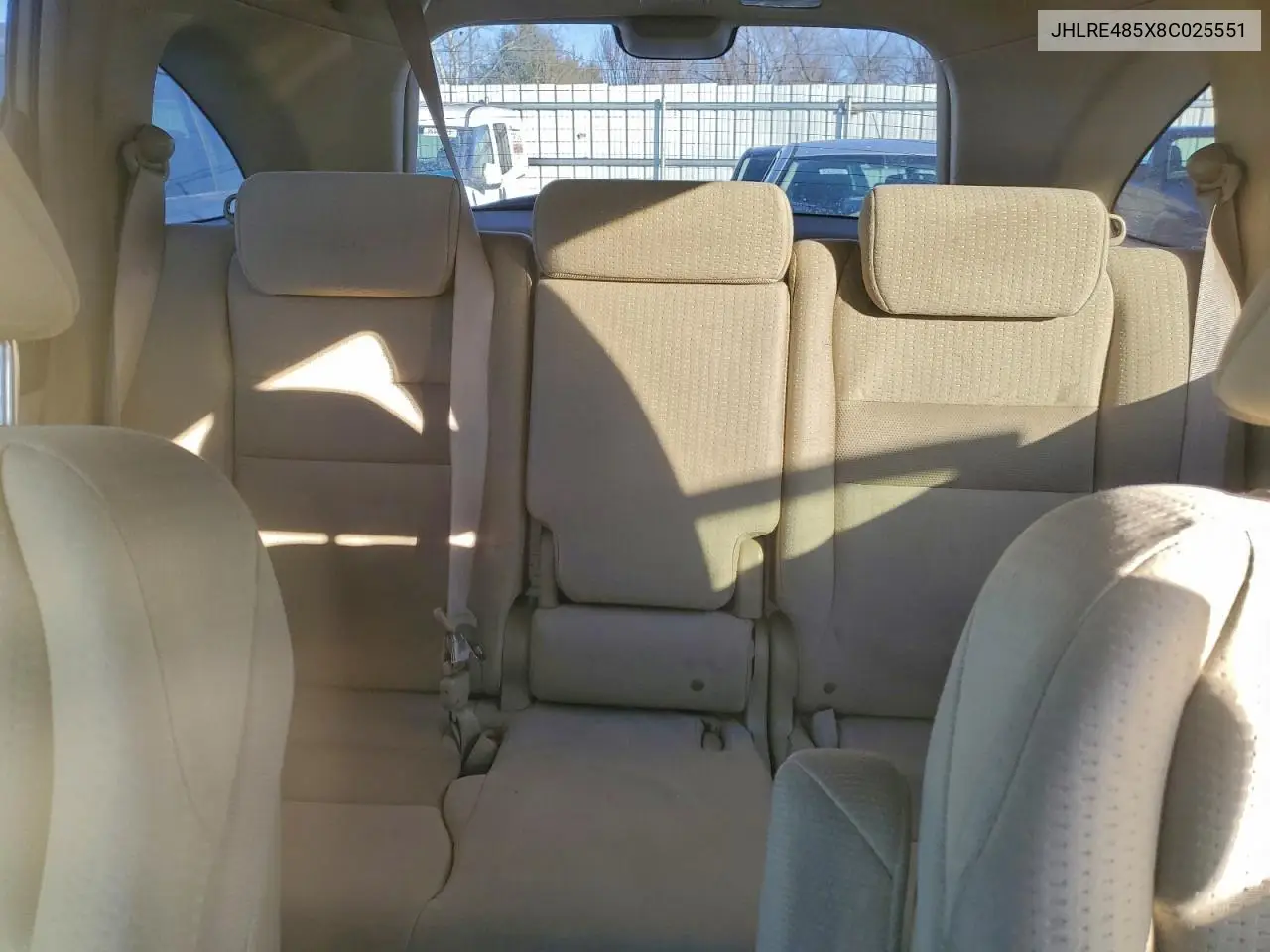 JHLRE485X8C025551 2008 Honda Cr-V Ex