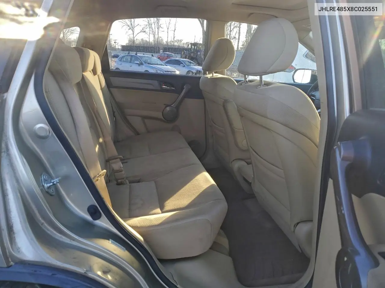 JHLRE485X8C025551 2008 Honda Cr-V Ex