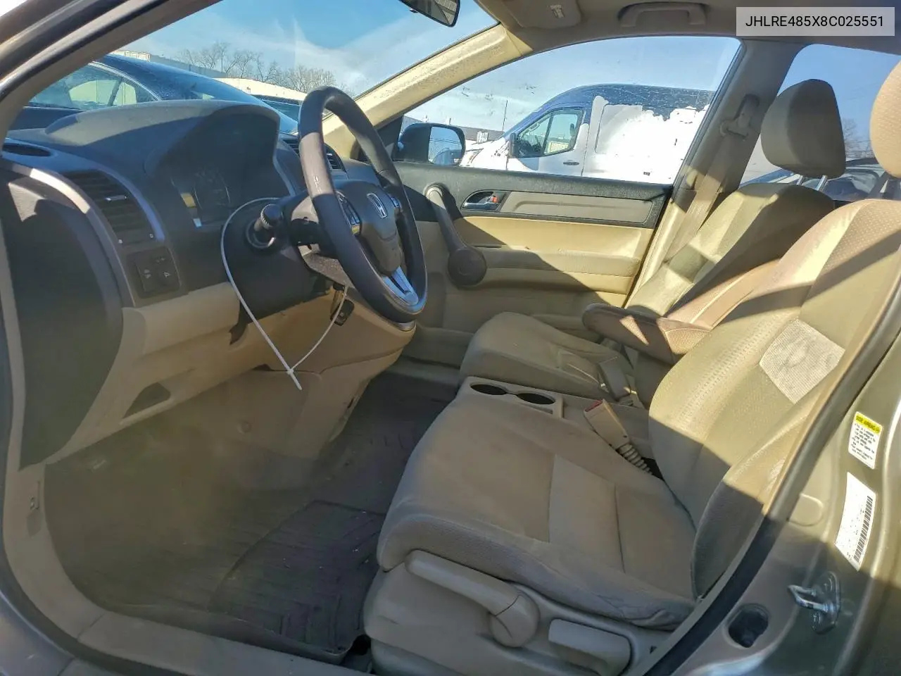 JHLRE485X8C025551 2008 Honda Cr-V Ex