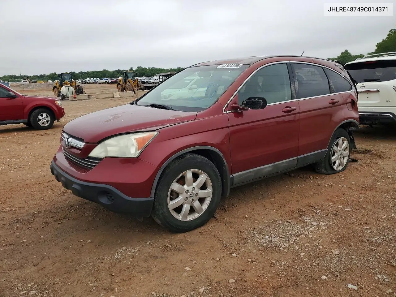 JHLRE48749C014371 2009 Honda Cr-V Exl