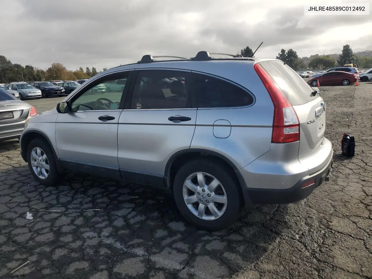 JHLRE48589C012492 2009 Honda Cr-V Ex