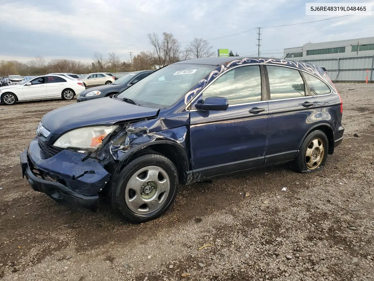 5J6RE48319L048465 2009 Honda Cr-V Lx