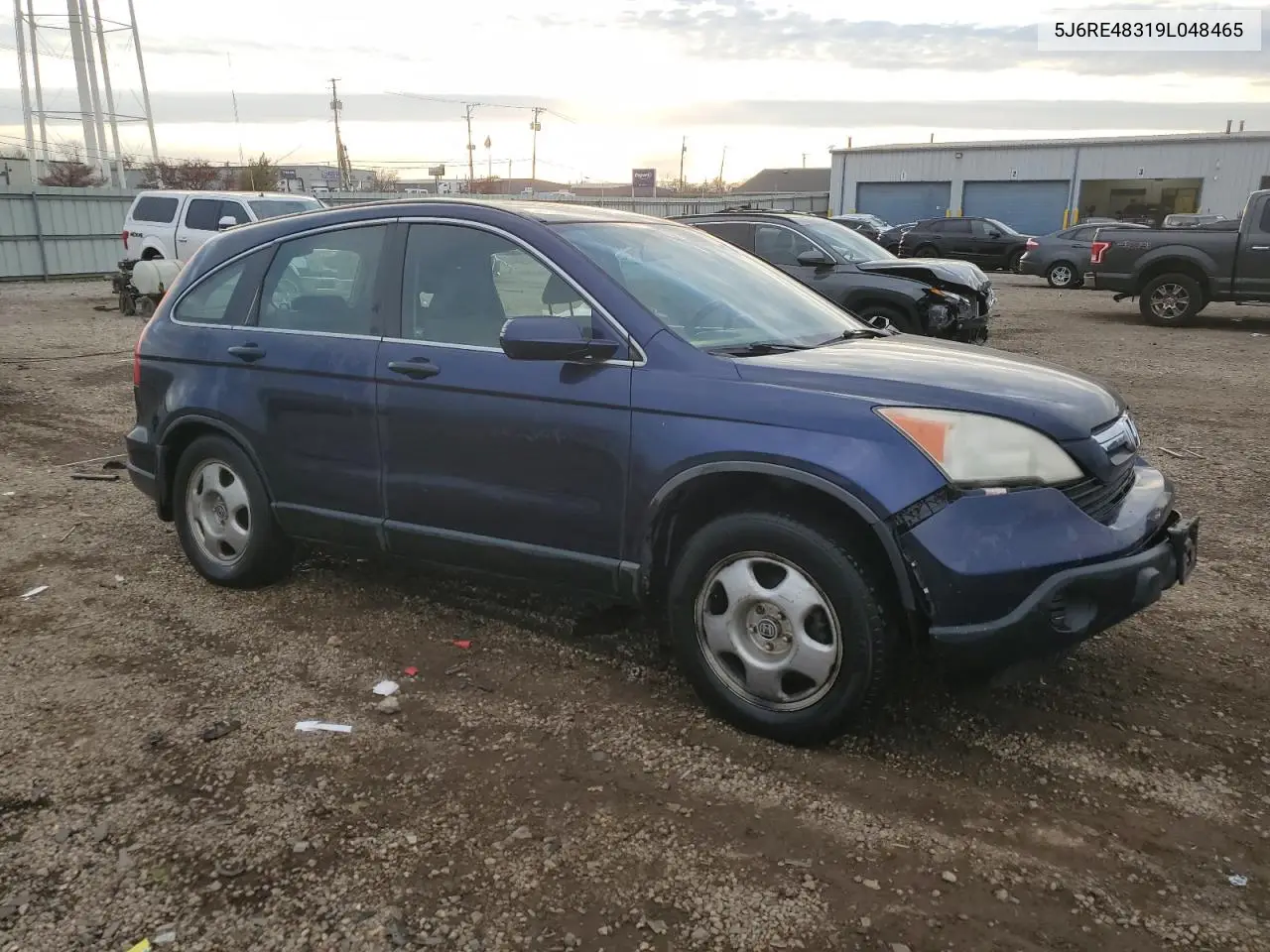 5J6RE48319L048465 2009 Honda Cr-V Lx