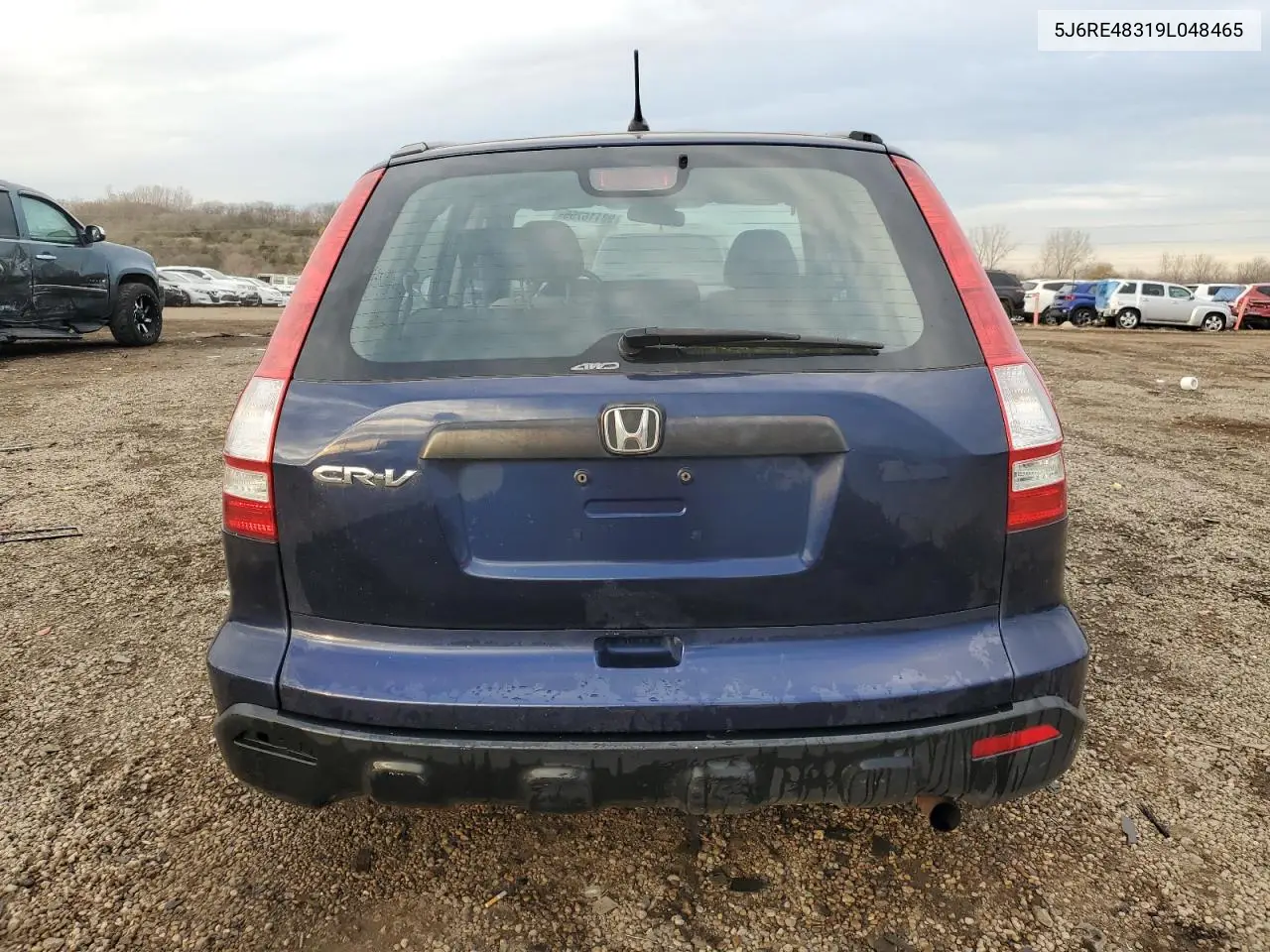5J6RE48319L048465 2009 Honda Cr-V Lx