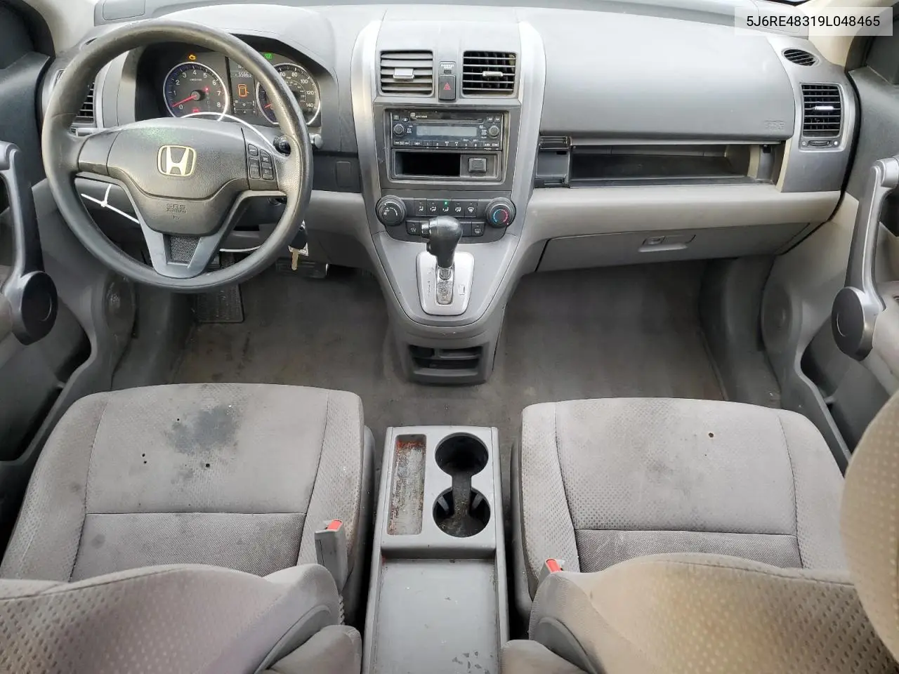 5J6RE48319L048465 2009 Honda Cr-V Lx