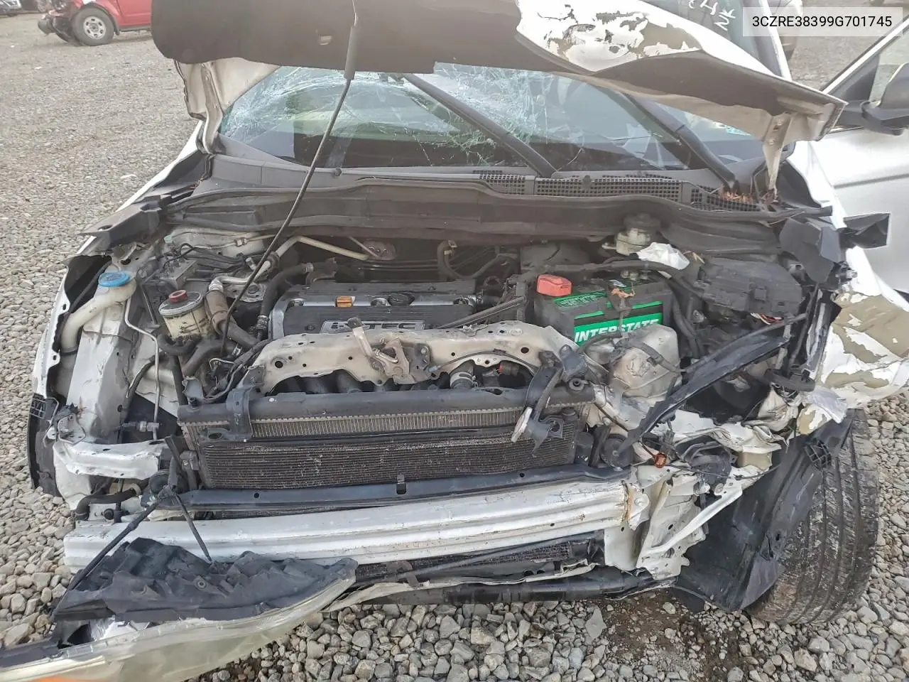 3CZRE38399G701745 2009 Honda Cr-V Lx
