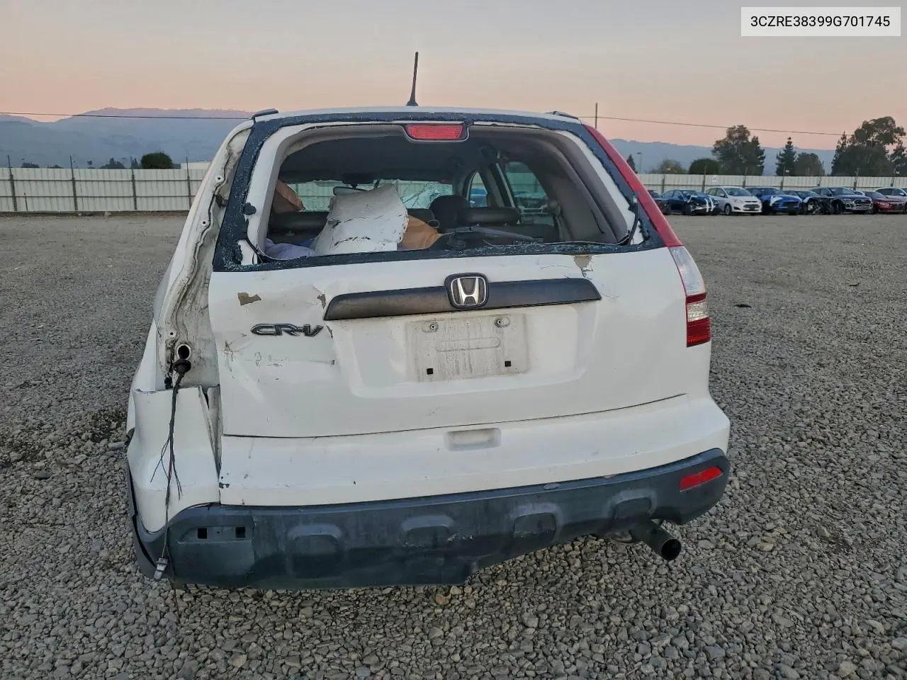 3CZRE38399G701745 2009 Honda Cr-V Lx
