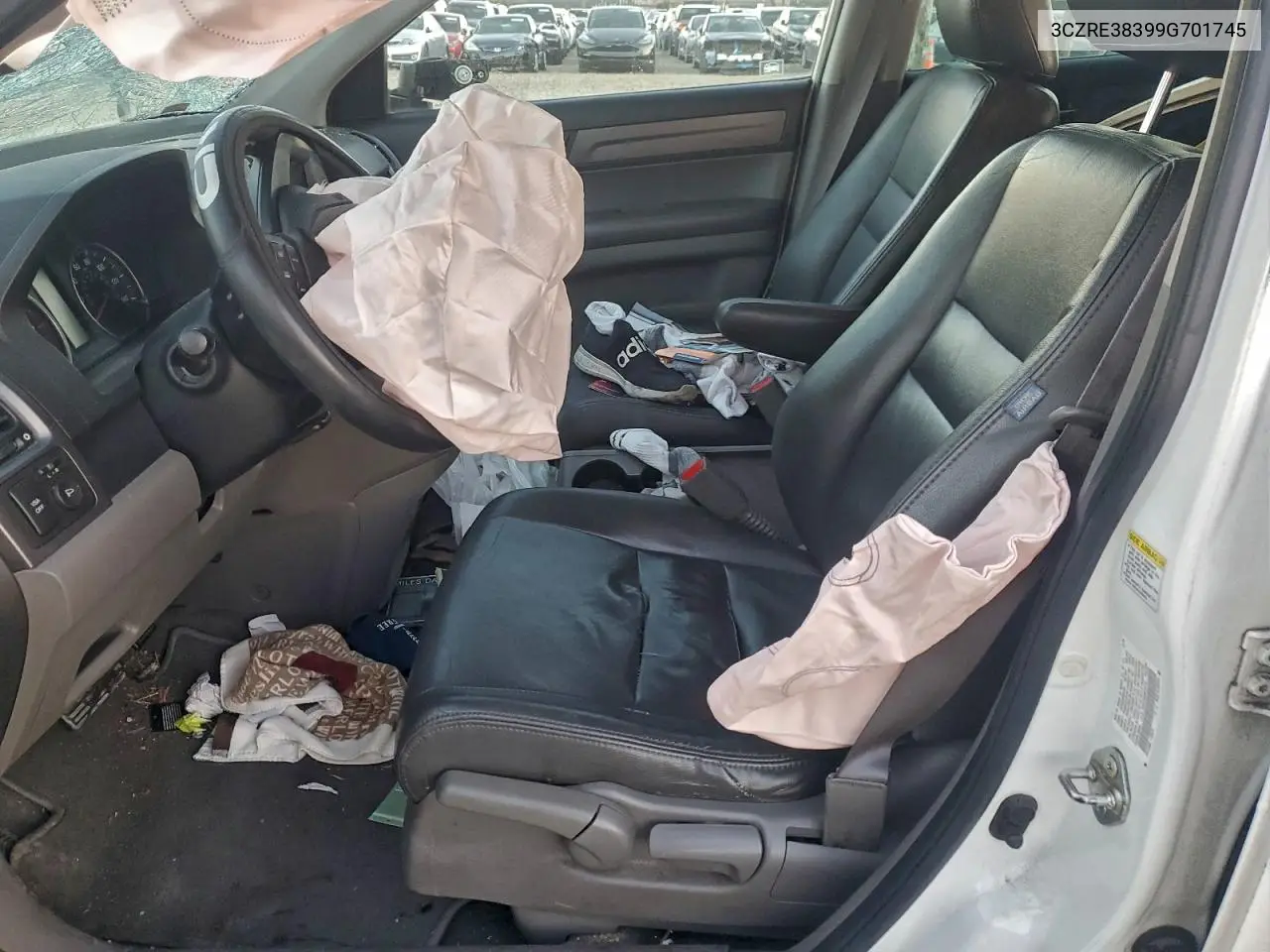 3CZRE38399G701745 2009 Honda Cr-V Lx