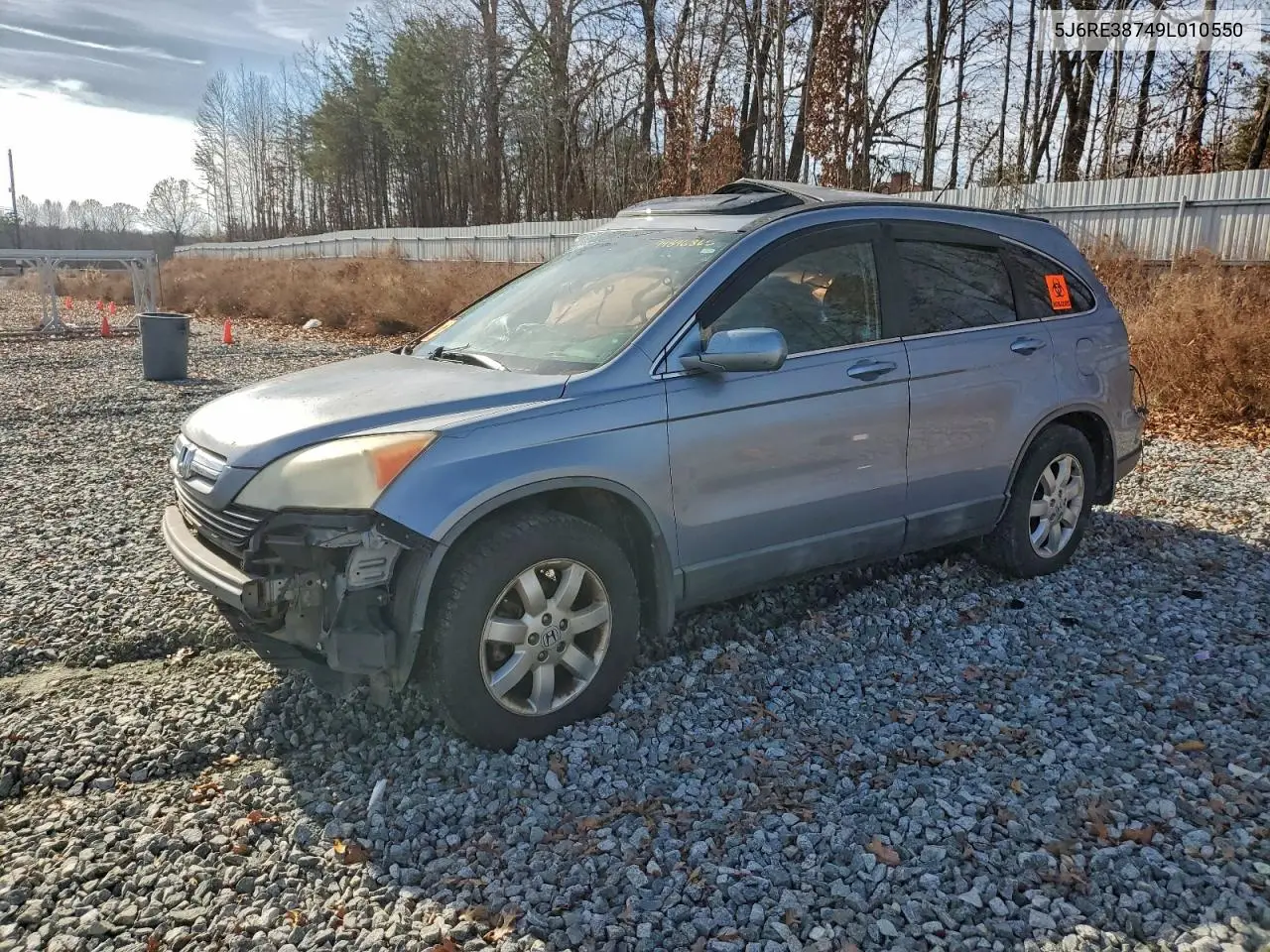 5J6RE38749L010550 2009 Honda Cr-V Exl