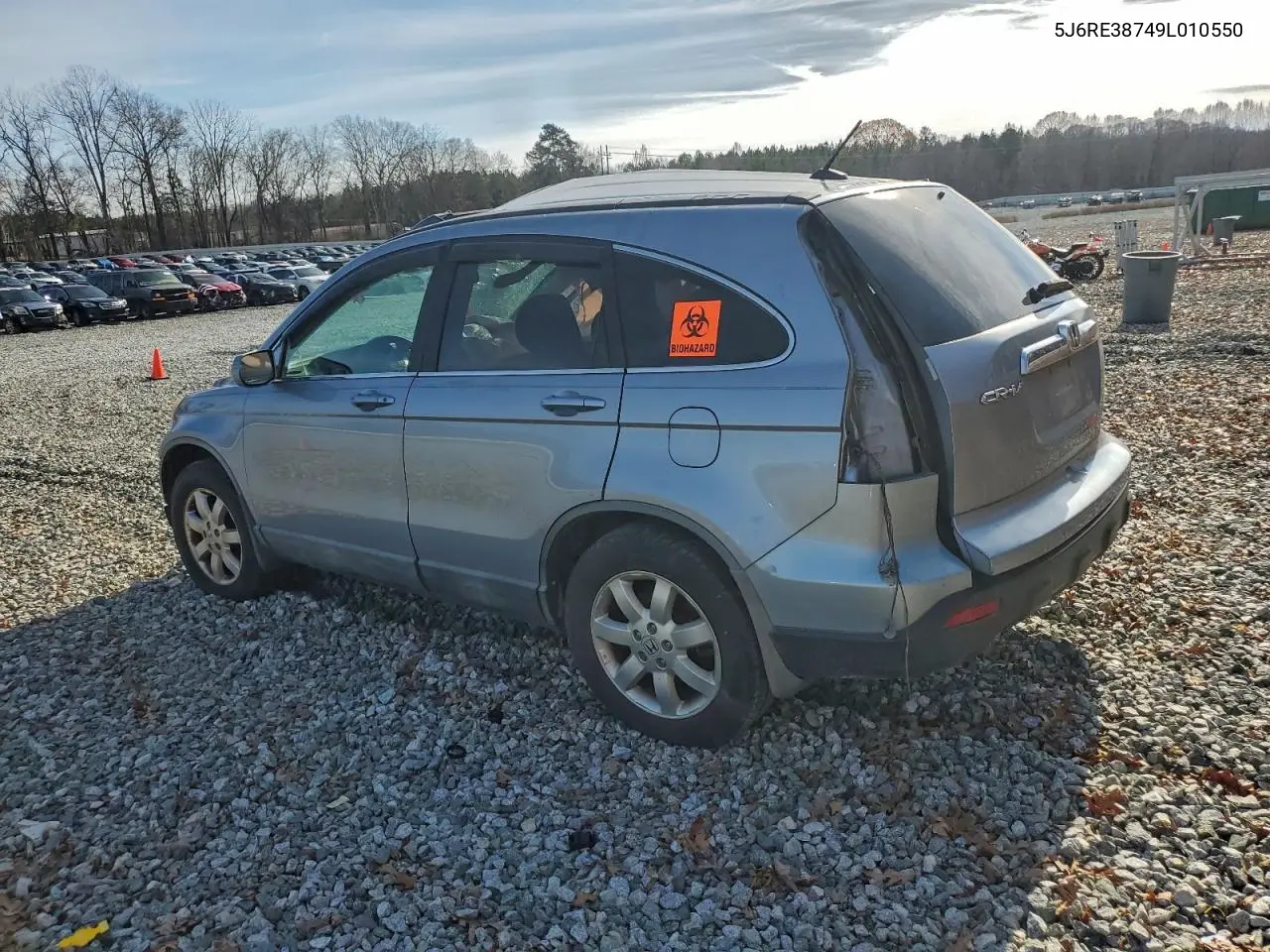 5J6RE38749L010550 2009 Honda Cr-V Exl