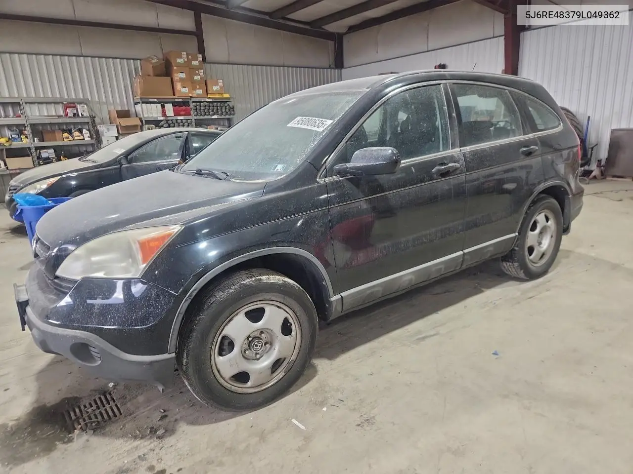 5J6RE48379L049362 2009 Honda Cr-V Lx