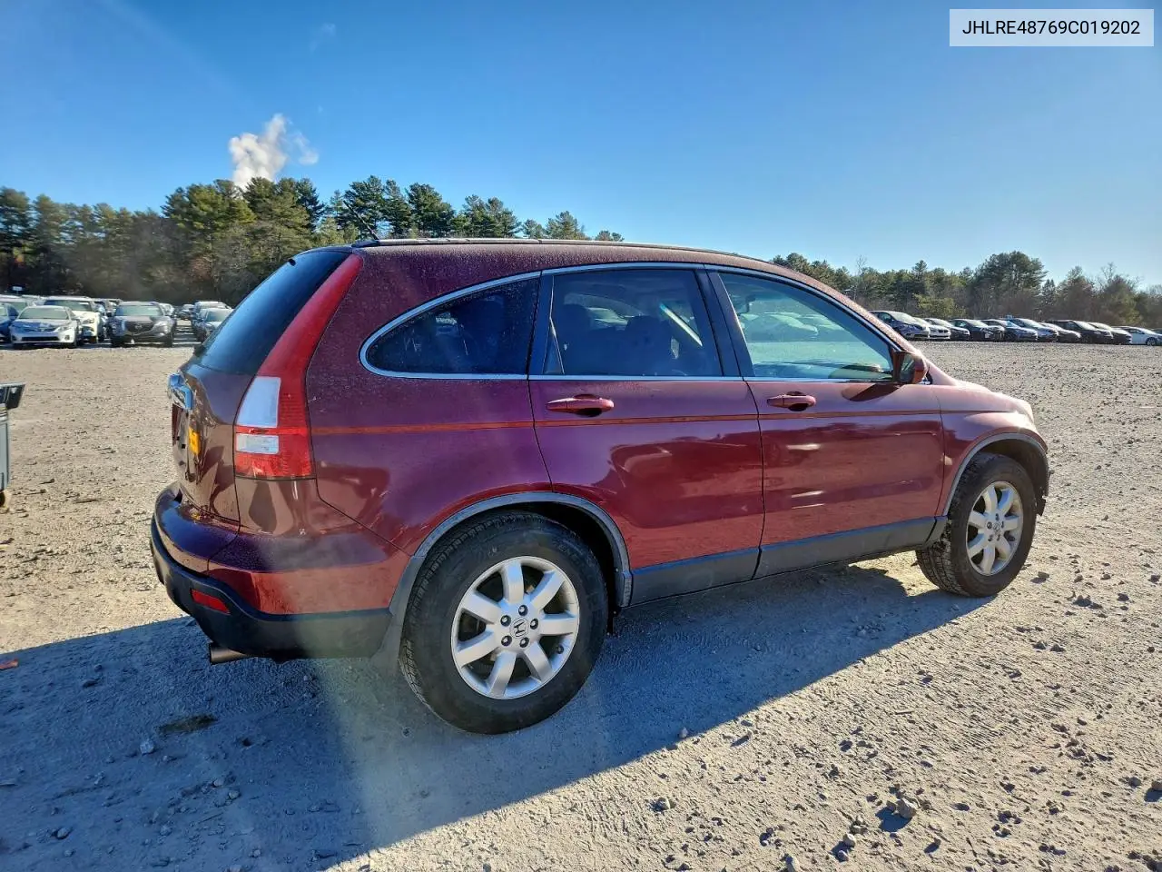 JHLRE48769C019202 2009 Honda Cr-V Exl
