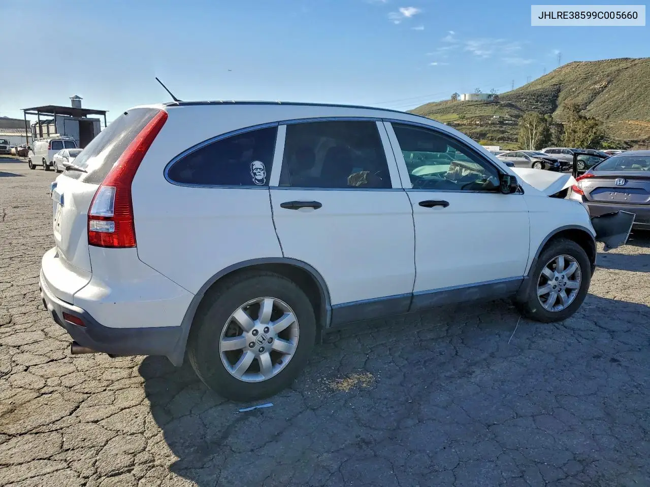 JHLRE38599C005660 2009 Honda Cr-V Ex