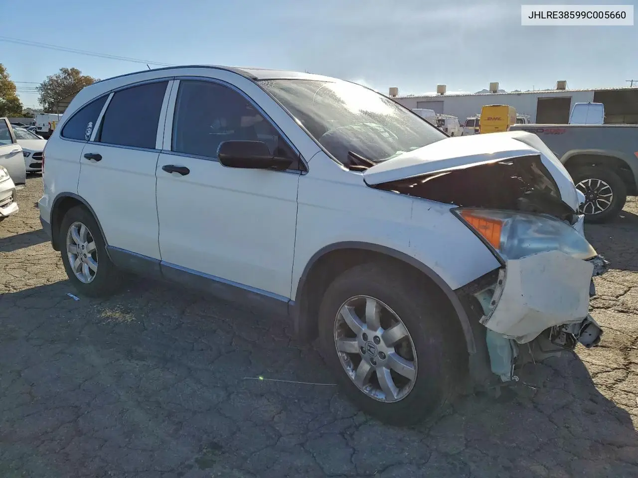 JHLRE38599C005660 2009 Honda Cr-V Ex