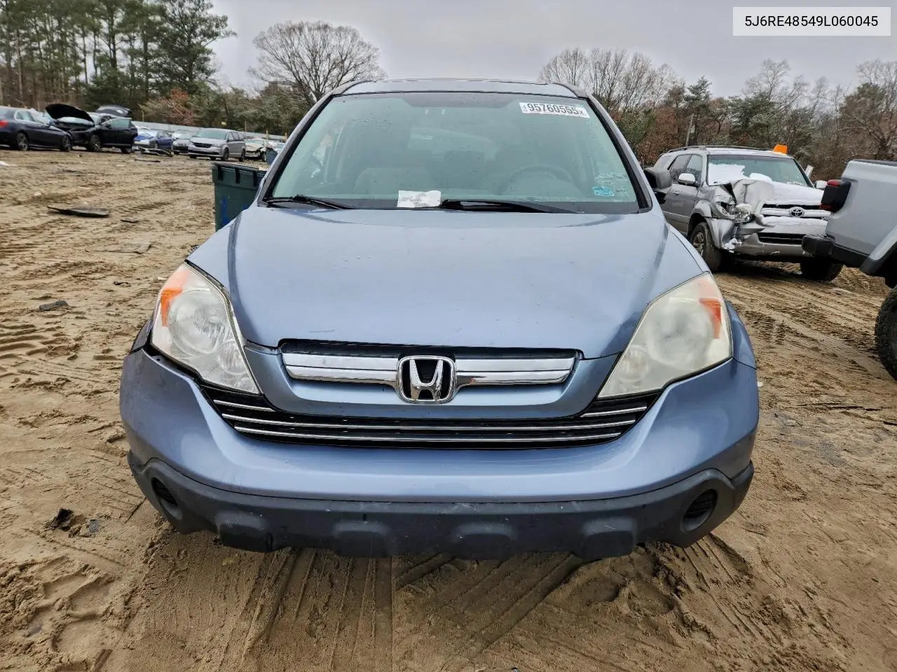 5J6RE48549L060045 2009 Honda Cr-V Ex