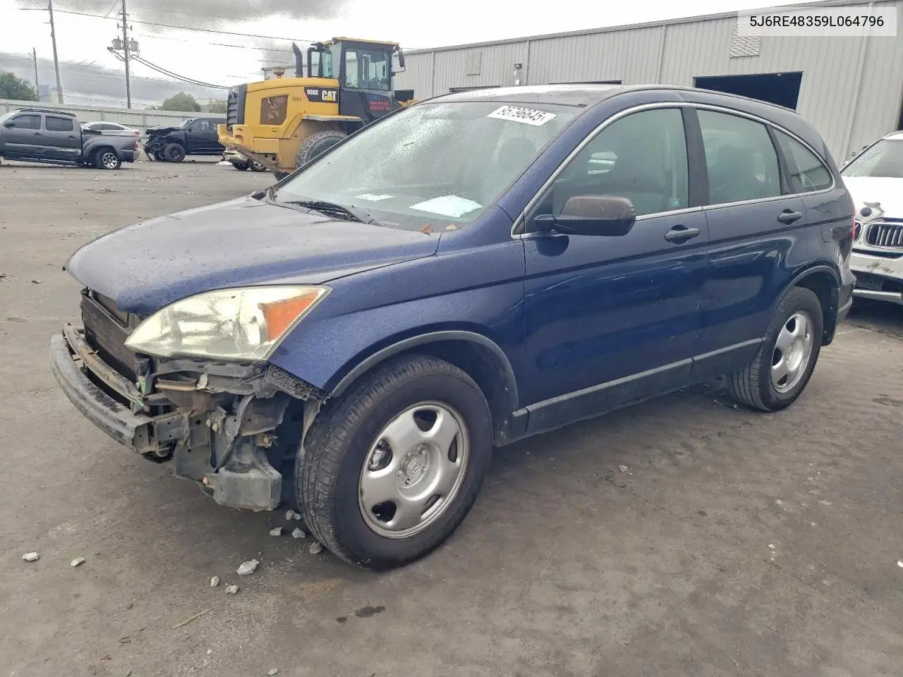 5J6RE48359L064796 2009 Honda Cr-V Lx