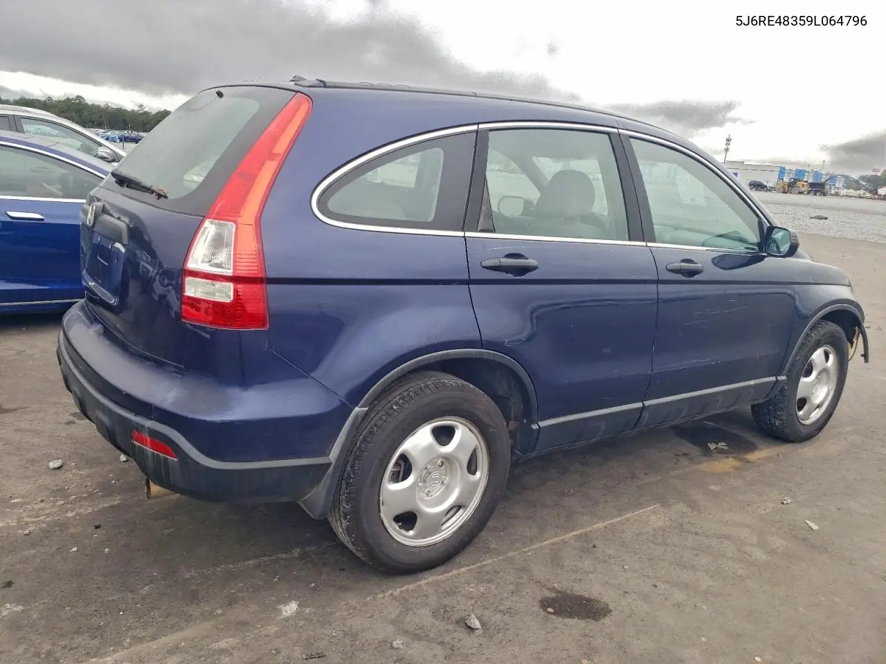 5J6RE48359L064796 2009 Honda Cr-V Lx