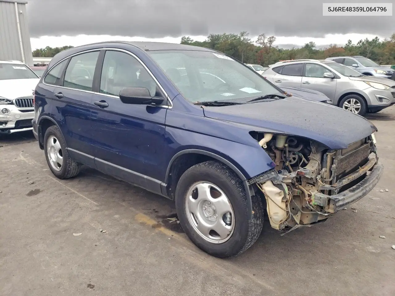 5J6RE48359L064796 2009 Honda Cr-V Lx