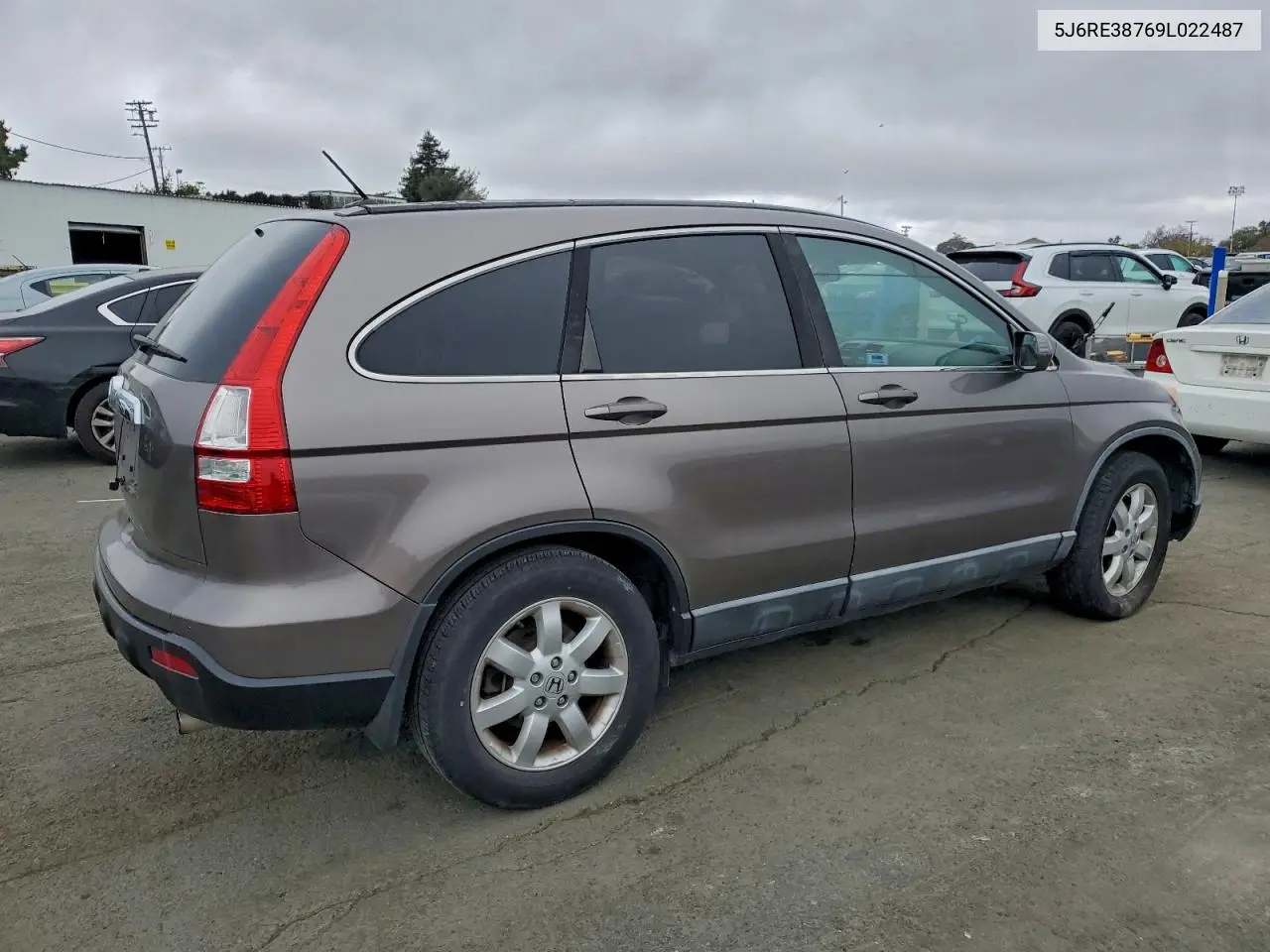 5J6RE38769L022487 2009 Honda Cr-V Exl