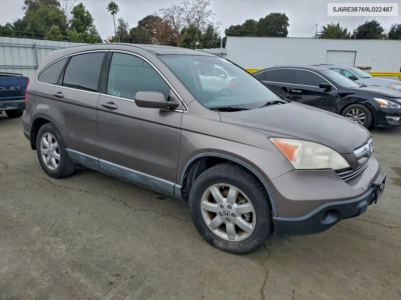 5J6RE38769L022487 2009 Honda Cr-V Exl