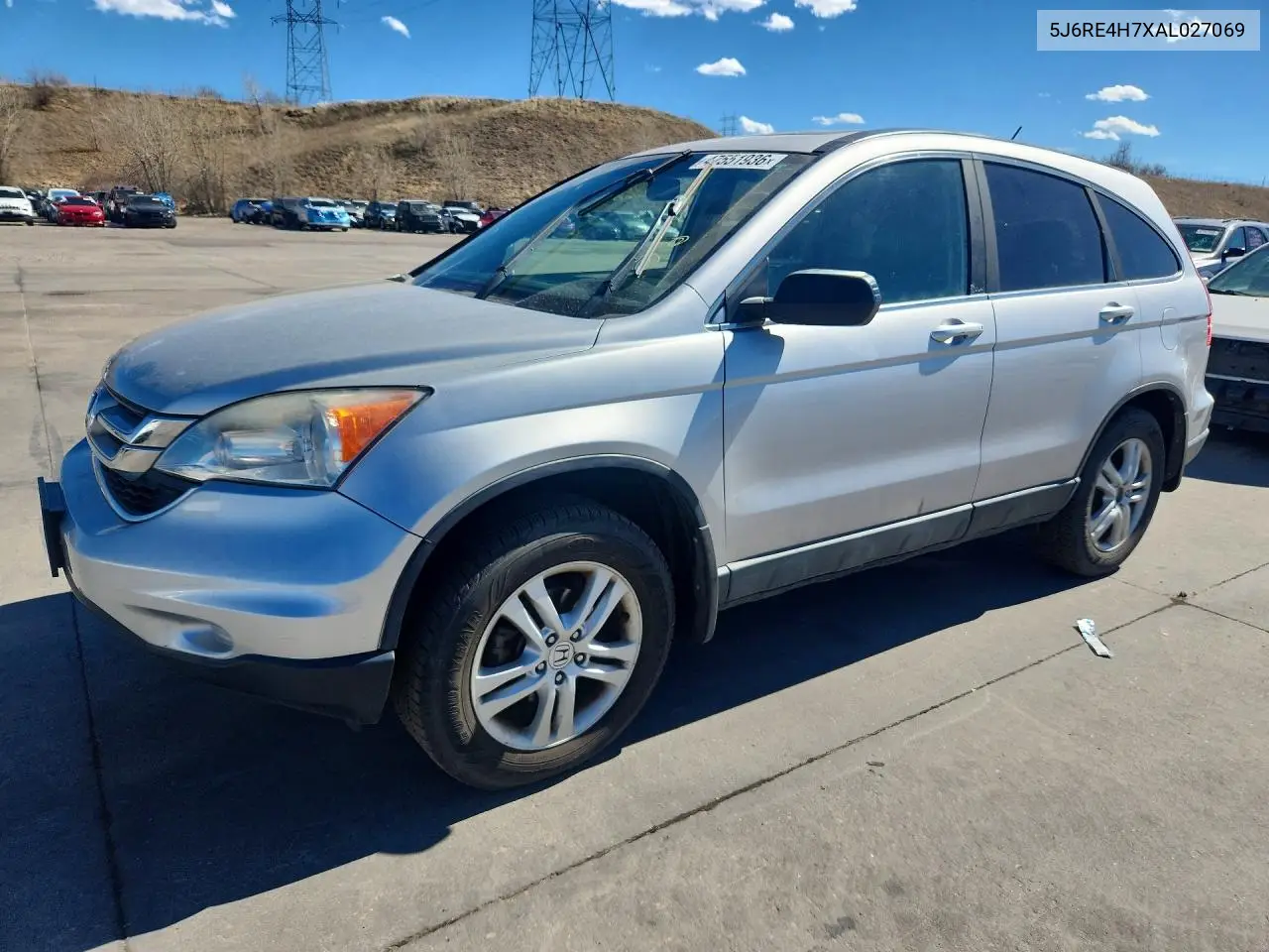 5J6RE4H7XAL027069 2010 Honda Cr-V Exl