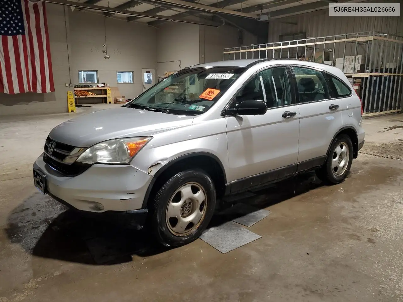 5J6RE4H35AL026666 2010 Honda Cr-V Lx