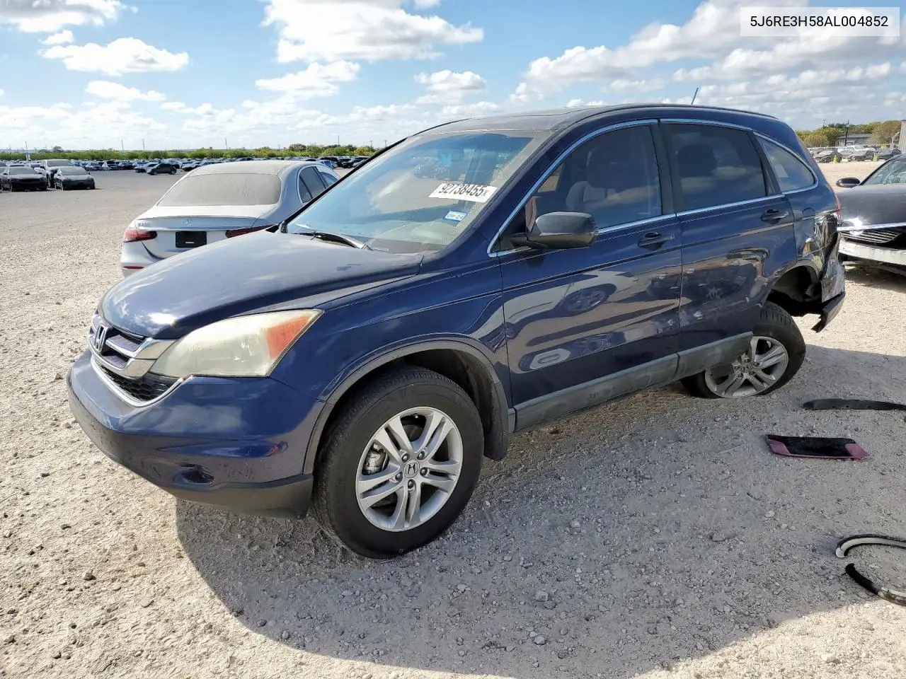5J6RE3H58AL004852 2010 Honda Cr-V Ex