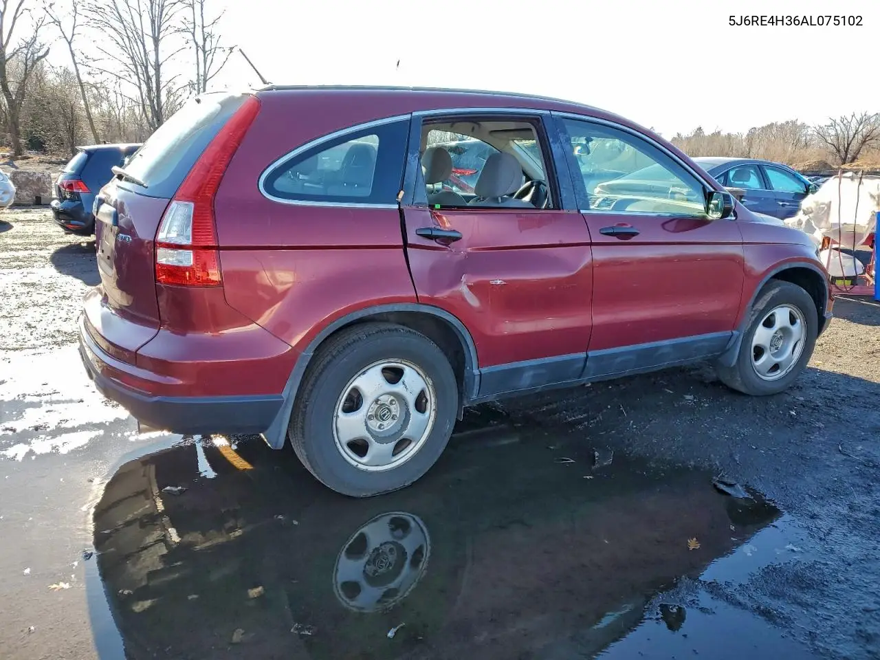 5J6RE4H36AL075102 2010 Honda Cr-V Lx