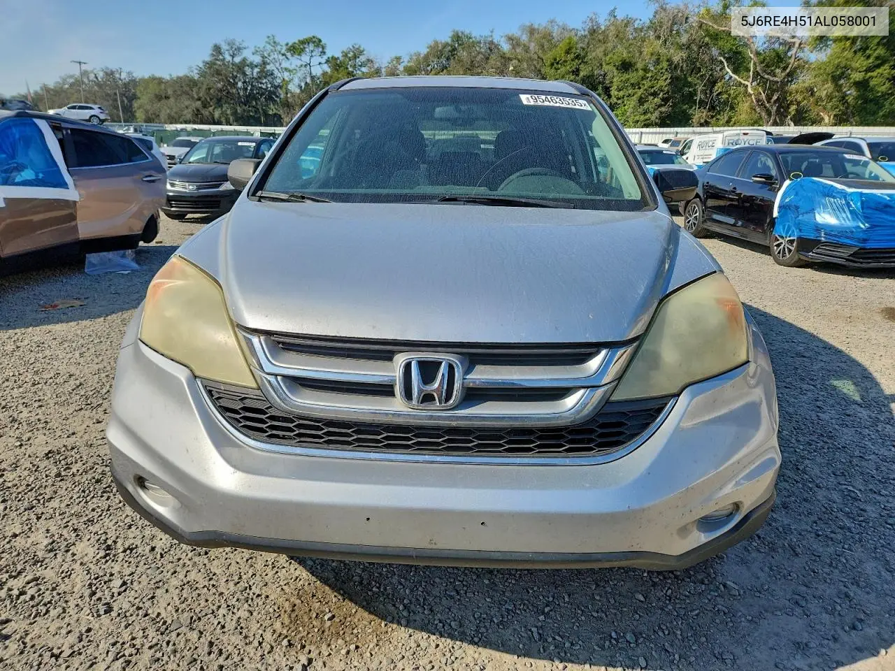 5J6RE4H51AL058001 2010 Honda Cr-V Ex
