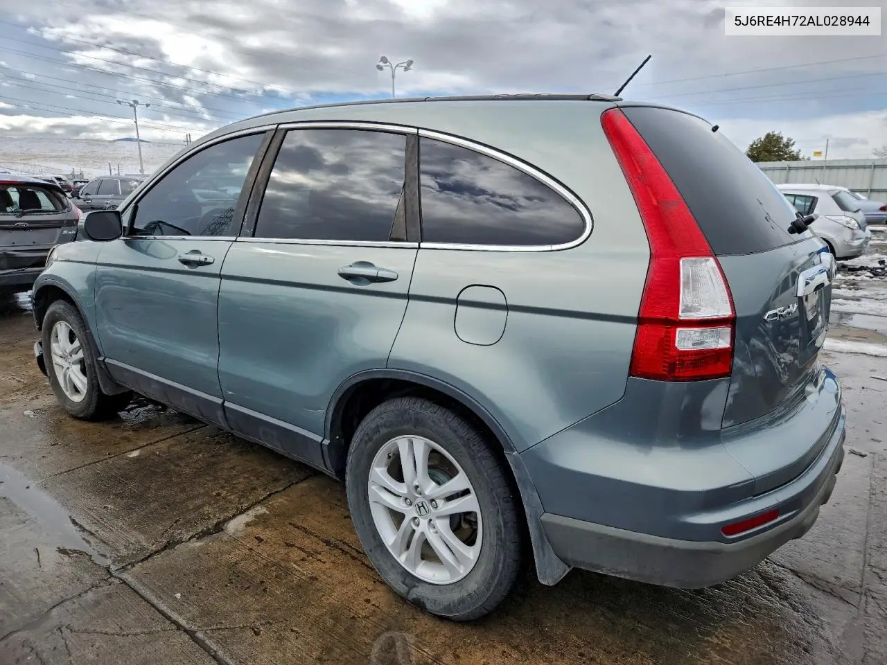 5J6RE4H72AL028944 2010 Honda Cr-V Exl