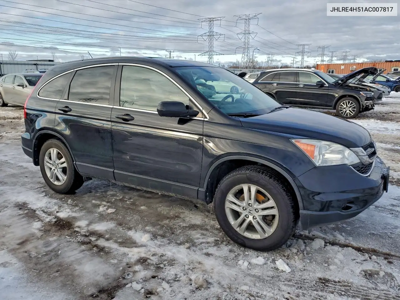 JHLRE4H51AC007817 2010 Honda Cr-V Ex