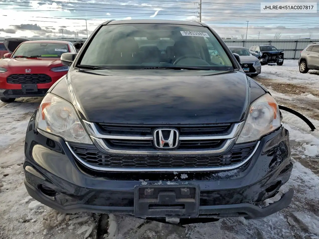 JHLRE4H51AC007817 2010 Honda Cr-V Ex