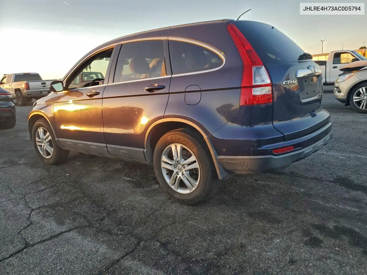JHLRE4H73AC005794 2010 Honda Cr-V Exl